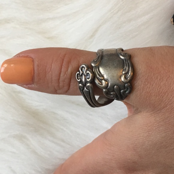 Jewelry - True vintage sterling silver spoon ring